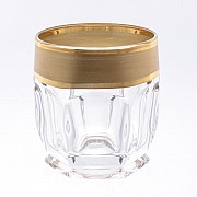 Набор стаканов для виски 250 мл Сафари Матовая полоса BOHEMIA GOLD