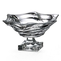 Фруктовница на ножке 33 см Flamenco BOHEMIA TREASURY