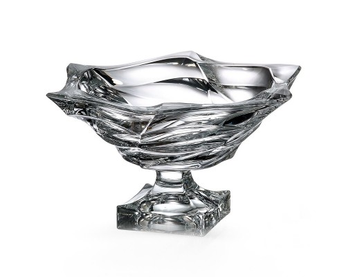 Фруктовница на ножке 33 см Flamenco BOHEMIA TREASURY