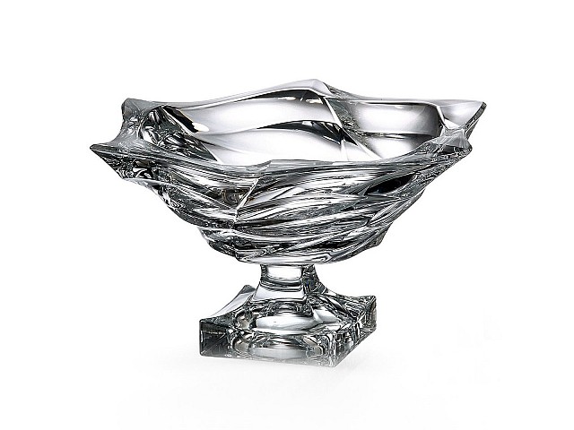 Фруктовница на ножке 33 см Flamenco BOHEMIA TREASURY