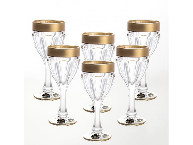 Набор бокалов для вина 190 мл Сафари голд