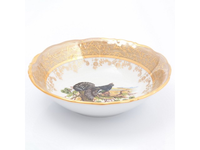 Набор салатников 16 см Охота Бежевая Sterne porcelan 6 шт