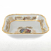 Салатник квадратный 16 см Мадонна Перламутр Sterne porcelan