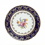 Набор тарелок 21 см Констанция Кобальт Полевой цветок Thun 6 шт