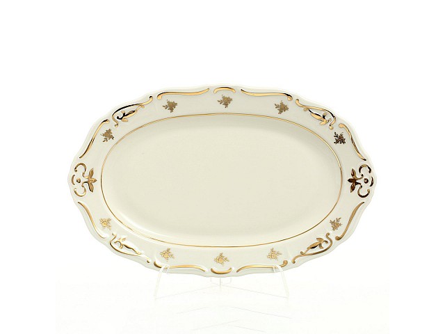 Блюдо овальное Мария Луиза IVORY 24 см