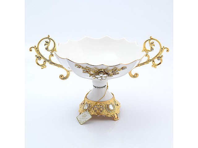 Фруктовница со стразами Royal Classics 26см