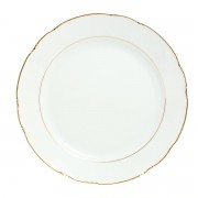 Блюдо круглое 30 см Констанция Отводка золото