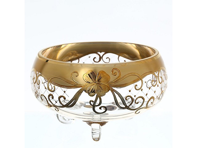 Тройножка конфетница 16 см Star Crystal 32458 Тройножка конфетница 16 см Star Crystal 32458