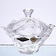 Конфетница с крышкой 13 см Flamenco BOHEMIA TREASURY
