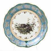 Набор тарелок 21 см Охота зеленая Корона