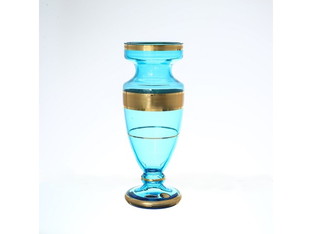 Ваза 20 см Синяя Star Crystal