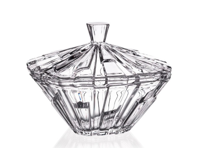 Конфетница с крышкой 21 см Bolero Cover BOHEMIA TREASURY