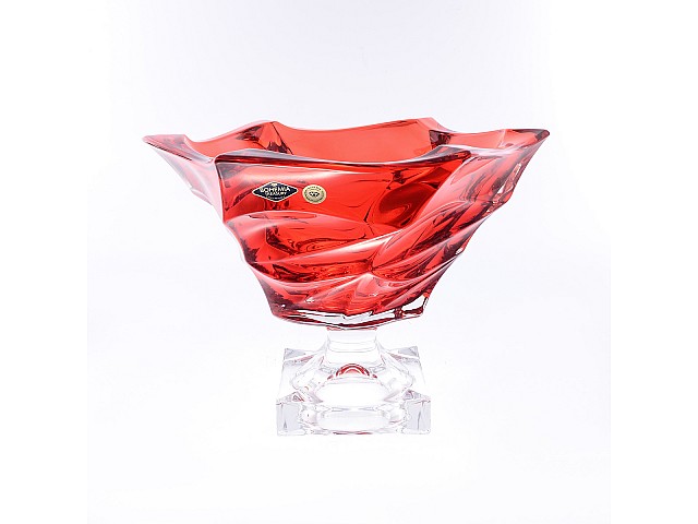 Фруктовница на ножке 29,5 см BOHEMIA TREASURY