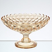 Фруктовница Бежевое стекло