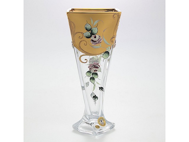 Ваза для цветов Bohemia Quadro Смальта 28см