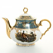 Чайник заварочный Охота зеленая Queens Crown 0,7 л