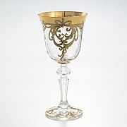 Набор фужеров для вина 170 мл Золотой узор E-S 6 шт