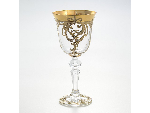 Набор фужеров для вина 170 мл Золотой узор E-S 6 шт