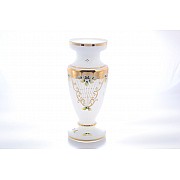 Ваза для цветов белая Star Crystal 35 см