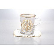 Набор чайных пар Star Crystal 6 шт