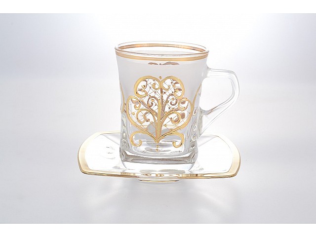 Набор чайных пар Star Crystal 6 шт