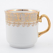 Кружка 350 мл Фредерика Лист Бежевый