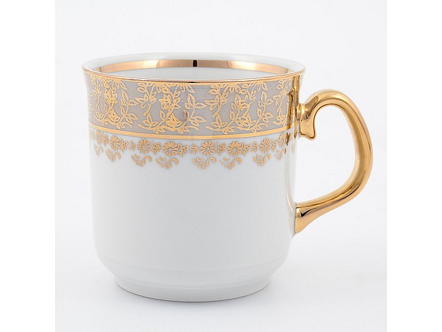 Кружка 350 мл Фредерика Лист Бежевый