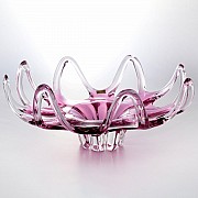 Фруктовница Egermann фиолетовая 40 см