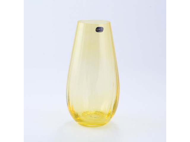Ваза 24 см желтая Waterfall Crystalite Bohemia Ваза 24 см желтая Waterfall Crystalite Bohemia
