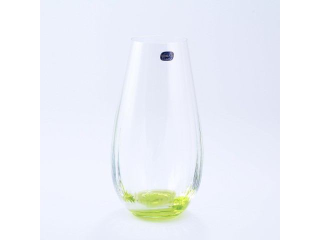 Ваза 24 см зеленая Waterfall Crystalite Bohemia Ваза 24 см зеленая Waterfall Crystalite Bohemia