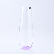 Ваза для цветов 34 см фиолетовая Waterfall Crystalite Bohemia