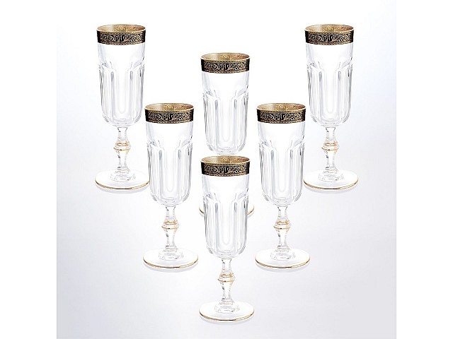 Набор фужеров для шампанского Fusion B-G RCR 6 шт