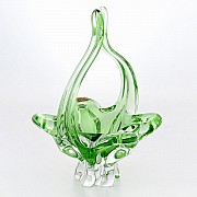 Фруктовница корзина 34 см Egermann зеленая 37302