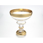 Конфетница 16 см Star Crystal Золото 37666