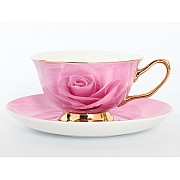 Набор чайных пар Royal Classics Роза 220 мл на 6 персон 12 предметов