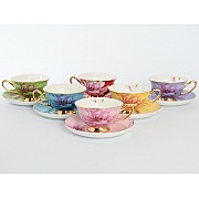Набор чайных пар Royal Classics ассорти 220 мл на 6 персон 12 предметов