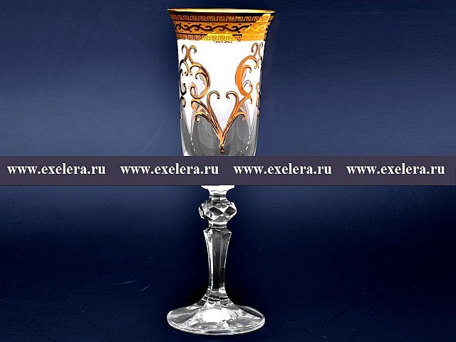 Набор фужеров для шампанского Версачи Кристина B-G фон Bohemia Crystal