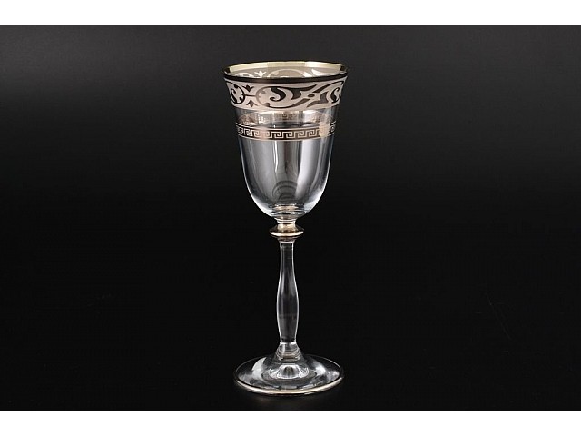 Набор бокалов для вина Bohemia Анжела Махараджа М платина