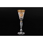 Набор рюмок для водки 60 мл Виктория Версачи Глава R-G фон Bohemia 6 шт