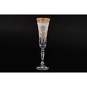 Набор фужеров для шампанского 180 мл Bohemia Виктория Махараджа R-G 6 шт