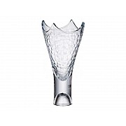 Ваза для цветов рельефная Crystalite Bohemia Mississippi 36см