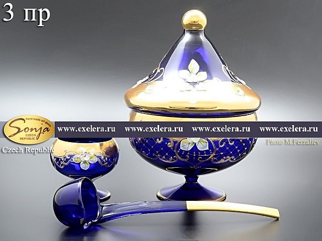 Набор для крюшона Лепка Синяя S-A 3 предмета