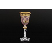 Набор рюмок для водки 60 мл Кристина Охота розовая U-R Bohemia