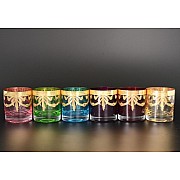 Набор стаканов для виски 280 мл Анжела Арлекино Bohemia Crystal 6 шт