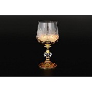 Набор фужеров для вина 190 мл Bohemia Crystal Золото E-S