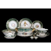 Столовый сервиз Зеленая Мадонна Royal Czech Porcelain на 6 персон