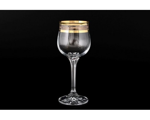 Набор бокалов для вина 190 мл Диана Bohemia Crystal 6 шт