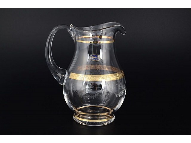 Графин стеклянный V-D Bohemia Crystal 1,5 л 23497