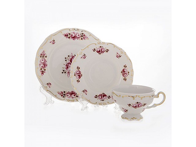 Набор чайный Роза Weimar Porzellan подарочный на 6 персон
