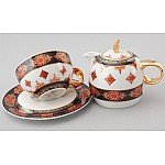 Чайный набор Rudolf Kampf Национальные Традиции 2095 линия Турция (чайник 0,4 л + чашка 0,2 л)